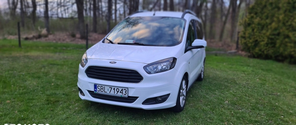 Ford Courier cena 37999 przebieg: 145581, rok produkcji 2017 z Lędziny małe 92